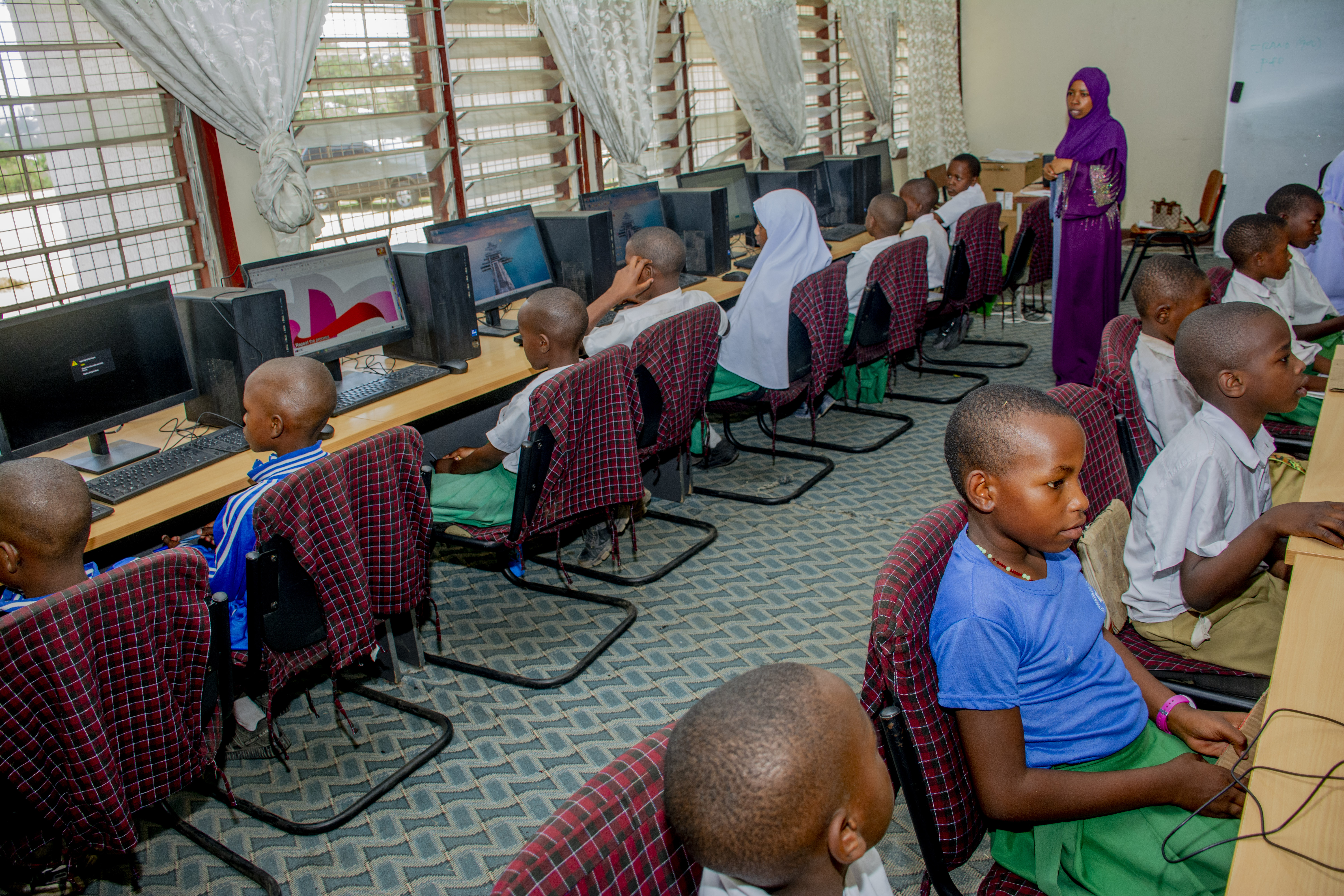 SABASABA PRIMARY SCHOOL STUDENTS GAIN HANDS-ON COMPUTER SKILLS