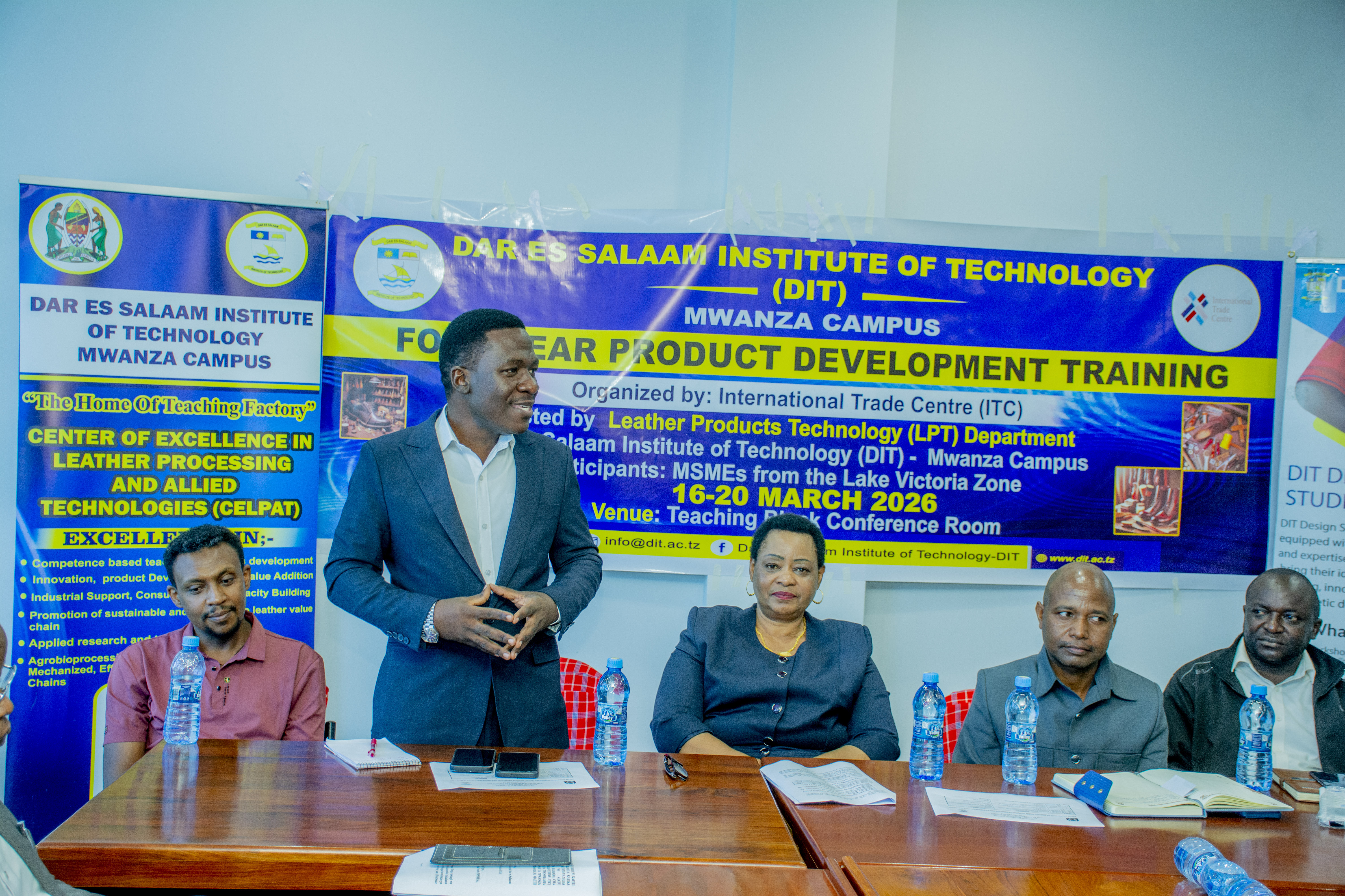 DIT BUILDS CAPACITY OF LAKE ZONE FOOTWEAR PRODUCERS